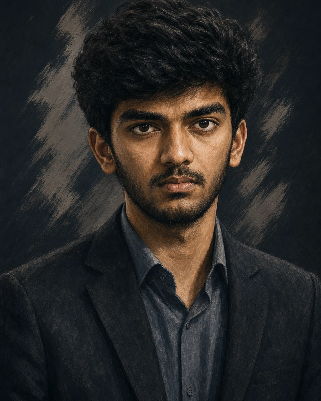 Illustration of: Gukesh Dommaraju